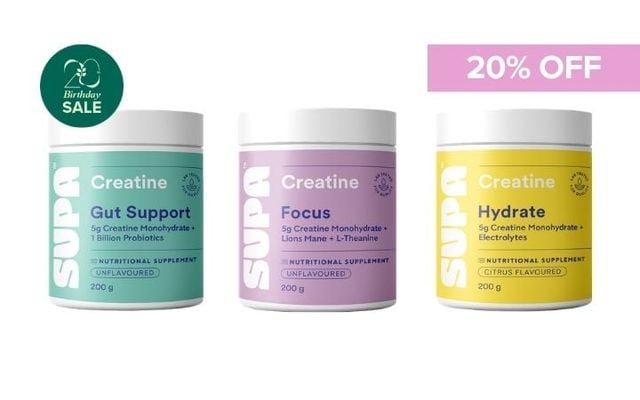 20% Off Supa Creatine Range Cover Image